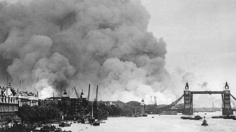 Il bombardamento di Londra