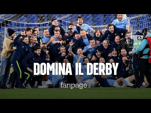 La Lazio batte la Roma 3-0: gli azzurri dominano il derby, doppietta di Luis Alberto