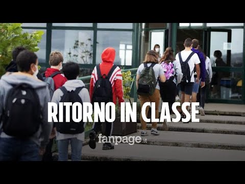 Scuola, oggi ritorno in classe per 640mila studenti delle superiori: ecco l’elenco delle regioni