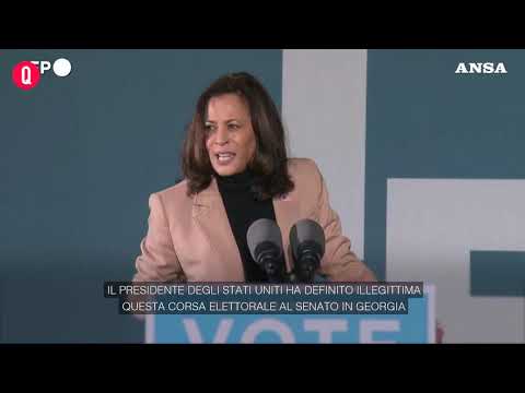 Kamala Harris: “Quella di Trump era la voce della disperazione”