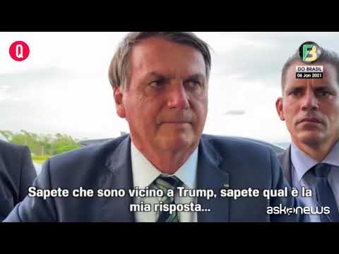 Bolsonaro: sono vicino a Trump, ci sono molte denunce di brogli