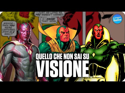 VISIONE: 10 curiosità sul personaggio Marvel