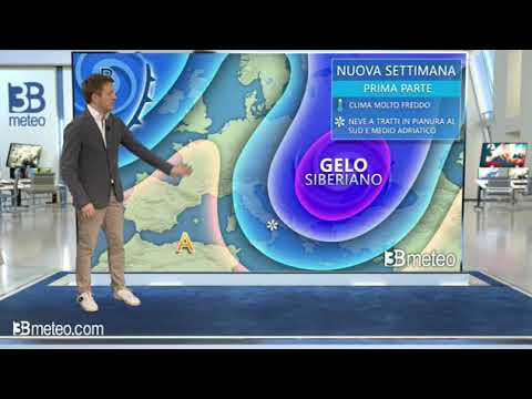 Tendenza meteo per l’inizio della prossima settimana