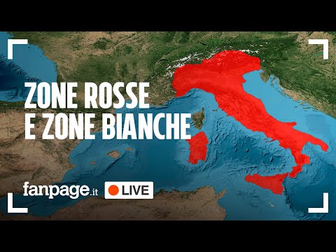 Covid, zona rossa allargata e zona bianca: quali territori sono coinvolti. Tutte le news in diretta