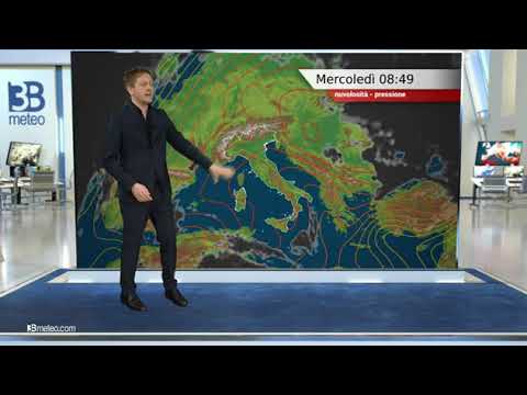 Previsioni meteo Video per mercoledì, 24 febbraio