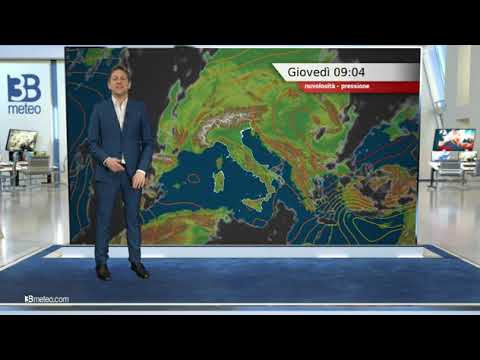 Previsioni meteo Video per giovedì, 25 febbraio