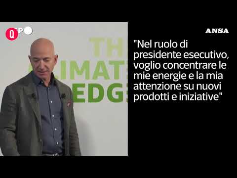 Jeff Bezos lascia la guida di Amazon