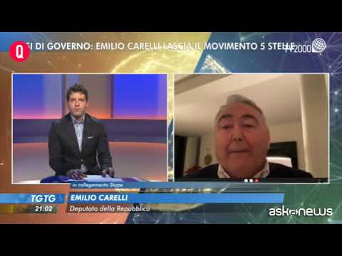 Governo, l’ex M5S Carelli: Crimi è un reggente, è un’anomalia