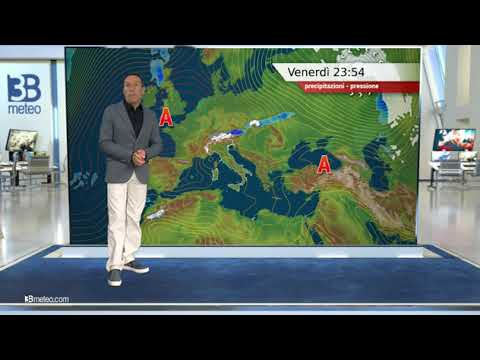 Previsioni meteo Video per venerdì, 26 febbraio