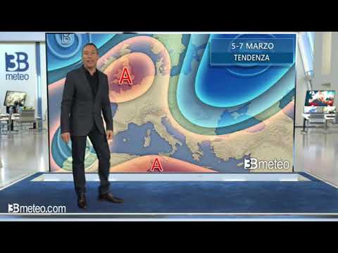 Tendenza meteo per il primo weekend di marzo