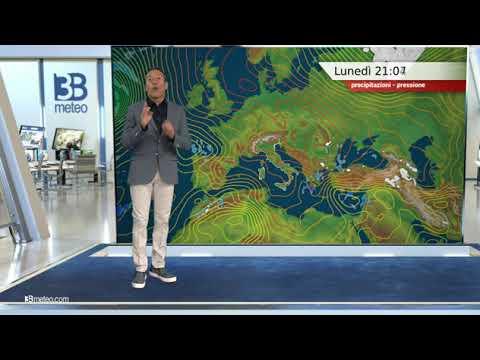 Previsioni meteo Video per lunedì, 01 marzo