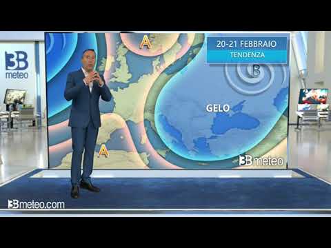 Tendenza meteo per il weekend del 20-21 febbraio