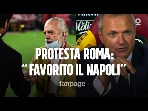 La Roma protesta dopo il rinvio di Juve-Napoli: “Decisione assunta per dare vantaggio al Napoli”