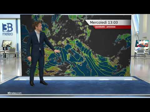 Previsioni meteo Video per mercoledì, 17 marzo