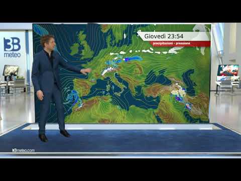 Previsioni meteo Video per giovedì, 04 marzo