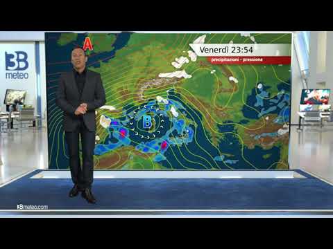 Previsioni meteo Video per venerdì, 19 marzo