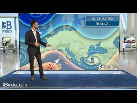 Tendenza meteo per l’ultimo weekend di marzo