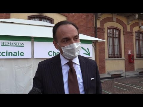 AstraZeneca, Cirio: «I nostri operatori hanno un dito puntato su invio per fare i vaccini»