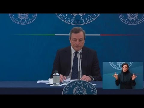 Draghi: «Operazione da 32 miliardi per sostenere le imprese, il lavoro e la lotta alla povertà»