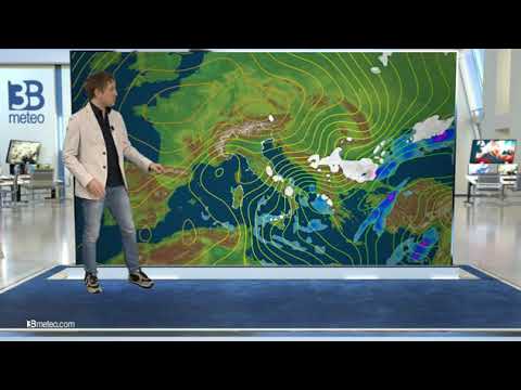 Previsioni meteo Video per martedì, 23 marzo