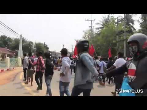 Myanmar, ecco le manifestazione nel giorno più nero di protesta