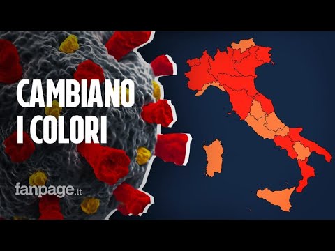 Colori regioni, la mappa dell’Italia per Pasqua: fino a quando dureranno le nuove zone