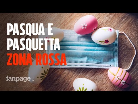 Pasqua e Pasquetta in zona rossa, cosa si può fare e cosa è vietato: tutte le regole