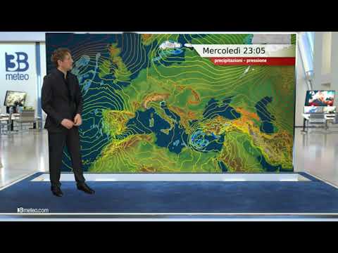 Previsioni meteo Video per mercoledì, 31 marzo