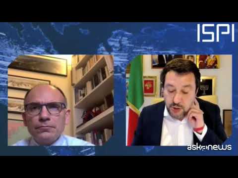 Botta e risposta Letta-Salvini su governo, Europa e Recovery