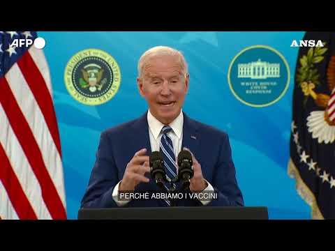 Covid, Biden: “Il 90% degli adulti potra’ vaccinarsi entro il 19 aprile”