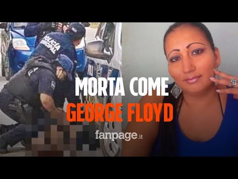 Victoria morta come George Floyd: poliziotti le spezzano le vertebre del collo con il ginocchio