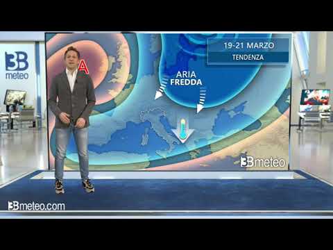 Tendenza meteo per il weekend del 19-21 marzo