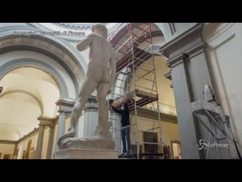 Firenze, il David di Michelangelo riprodotto e stampato in 3D per l’Expo di Dubai