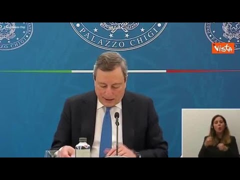 Draghi: «Nominati 57 commissari per 57 opere»