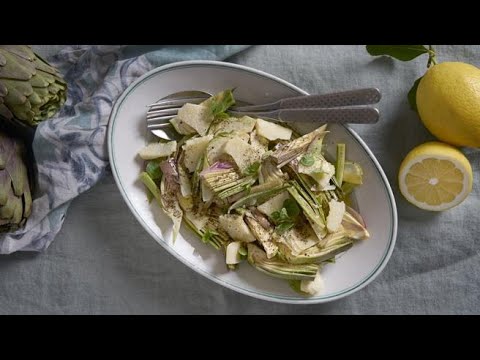 L’insalata di carciofi pronta in soli 20 minuti