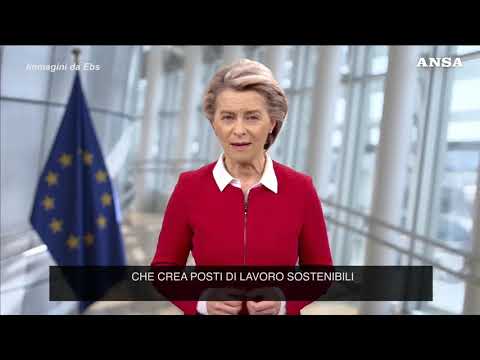 Recovery, Von der Leyen: “Occasione del secolo per Europa”