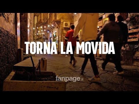 Zona gialla, Napoli si ripopola di notte: con la riapertura dei locali torna la movida