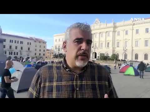 Covid, Sassari: centinaia in piazza contro le restrizioni