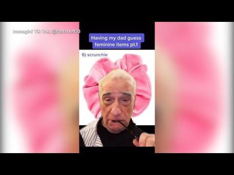 Martin Scorsese, su TikTok il video virale sui prodotti di bellezza con la figlia