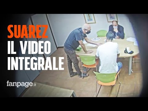 Suarez, il video integrale dell’esame ripreso da una telecamera nascosta