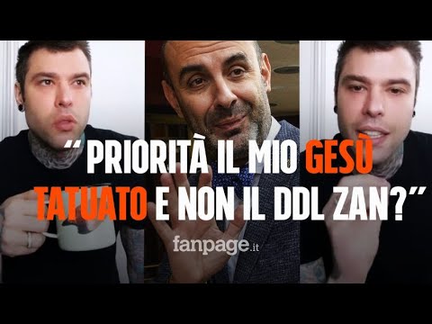 Fedez contro Pillon: “La legge Zan è priorità. Voglio un paese in cui mio figlio sia libero!”