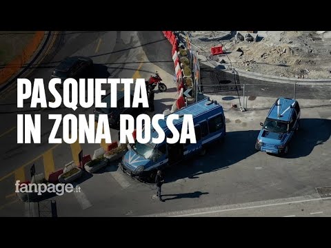 Pasquetta in zona rossa in Campania: nonostante i controlli ancora troppe persone in strada