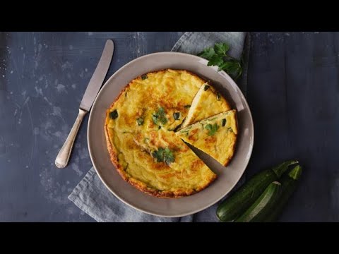 La frittata con zucchine e pecorino (pronta in 15 minuti)