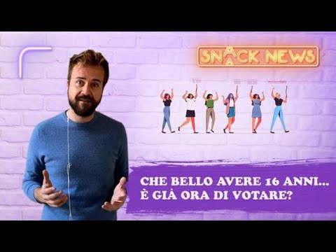 Voto per i 16enni, la politica ne parla (ancora). Ma ci sarà un parlamento più giovane? | Snack News