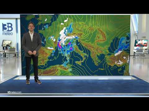 Previsioni meteo Video per lunedì, 12 aprile