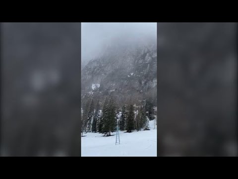 Neve di primavera: tornano i fiocchi sulle Dolomiti bellunesi e in Trentino