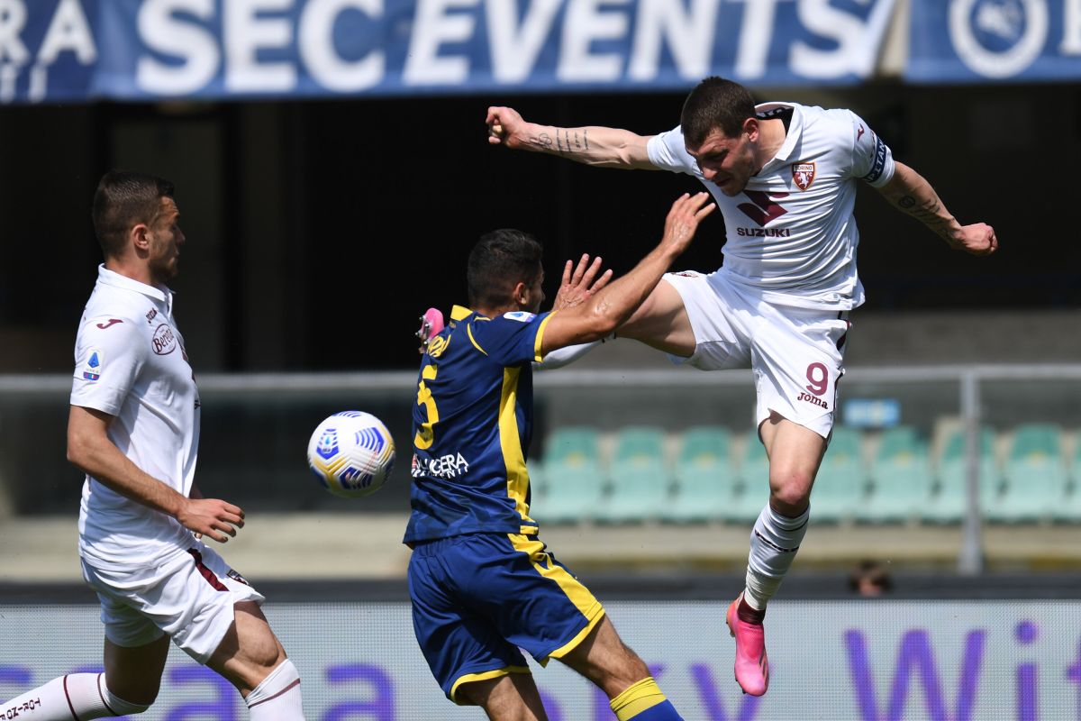 Verona e Torino finisce 1-1, granata più vicini alla salvezza