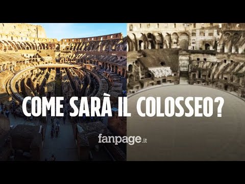 L’arena del Colosseo sarà ricostruita entro il 2023: ecco come apparirà il monumento