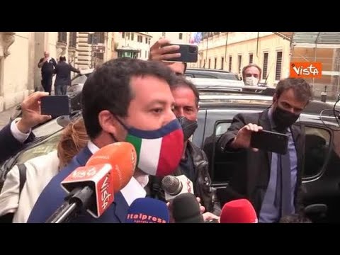 Quirinale, Salvini: “Se Draghi sarà disponibile noi lo appoggeremo”