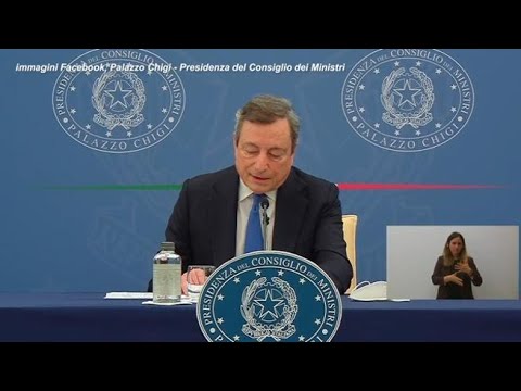 Draghi: «Attendiamo un balzo dell’economia ma per una crescita serve il Pnrr»